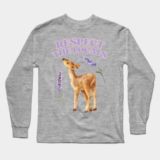 Respect the Locals Fawn Long Sleeve T-Shirt